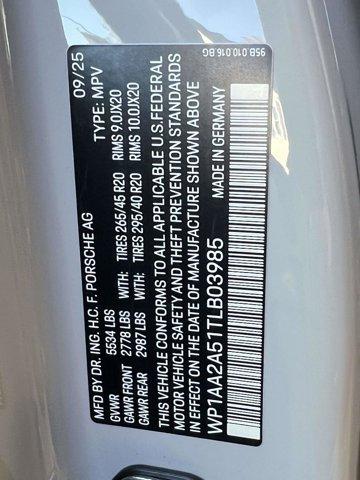 new 2026 Porsche Macan car, priced at $77,300