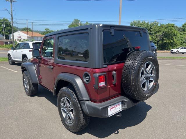 used 2021 Jeep Wrangler car, priced at $28,437