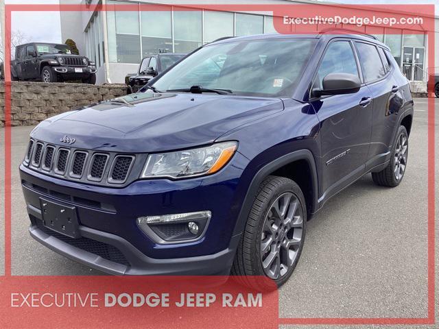 used 2021 Jeep Compass car, priced at $21,944