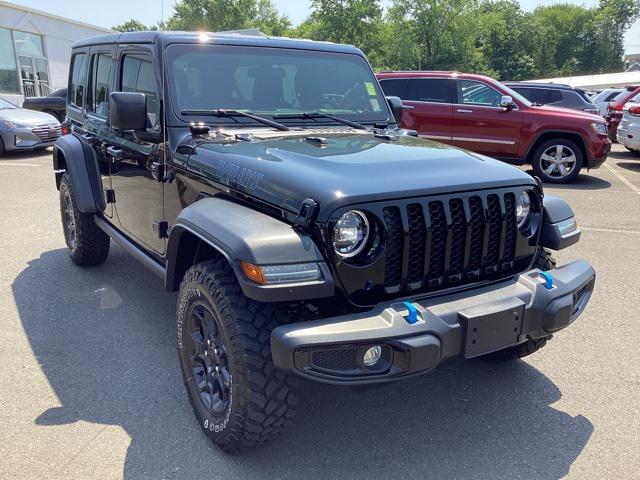 used 2023 Jeep Wrangler 4xe car, priced at $36,599