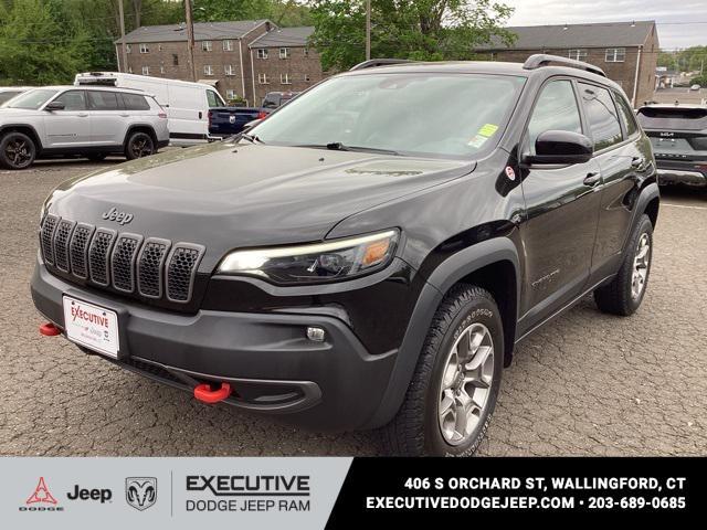 used 2022 Jeep Cherokee car, priced at $23,648
