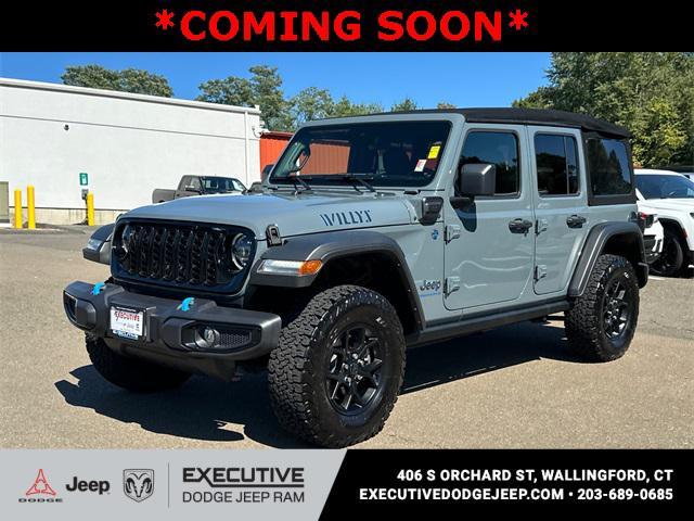 used 2024 Jeep Wrangler 4xe car, priced at $37,998
