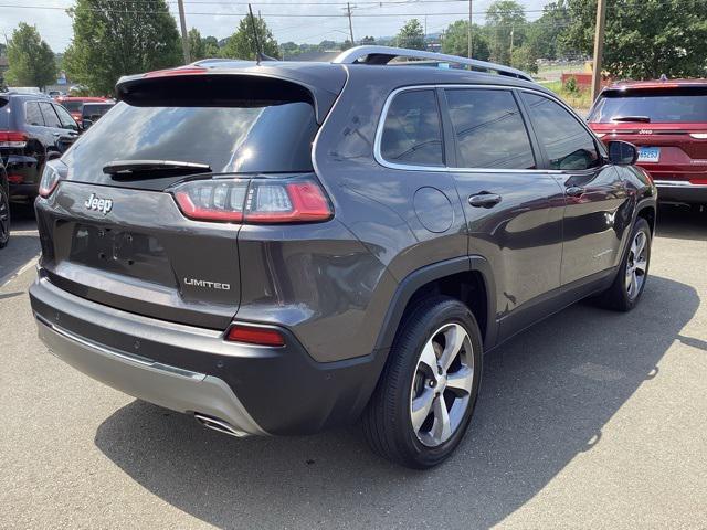 used 2021 Jeep Cherokee car, priced at $19,989