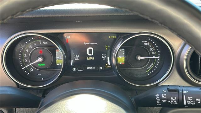 used 2023 Jeep Wrangler 4xe car, priced at $30,500