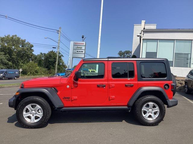 used 2021 Jeep Wrangler Unlimited car, priced at $30,910