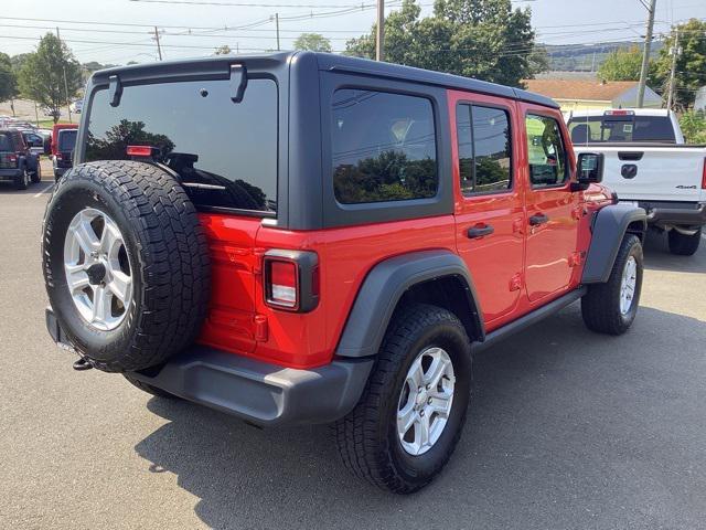 used 2021 Jeep Wrangler Unlimited car, priced at $24,994