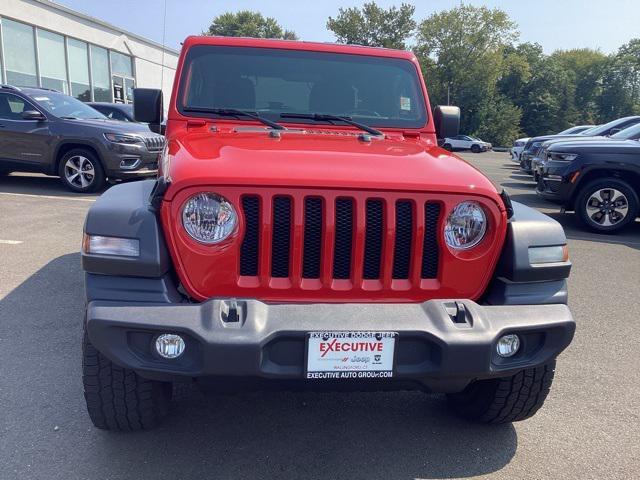 used 2021 Jeep Wrangler Unlimited car, priced at $24,994