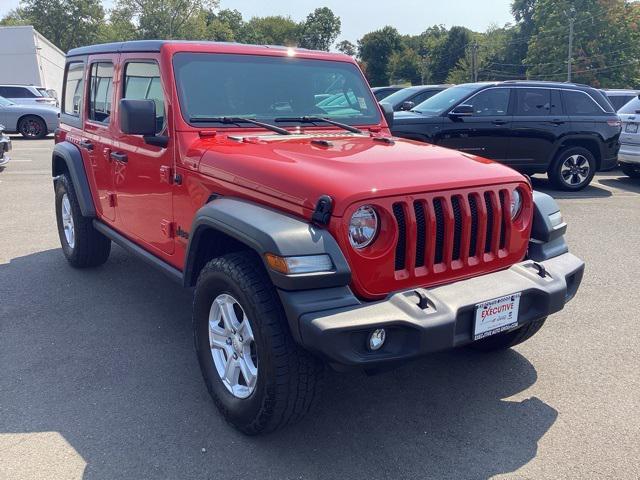 used 2021 Jeep Wrangler Unlimited car, priced at $24,994