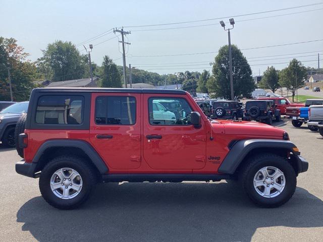 used 2021 Jeep Wrangler Unlimited car, priced at $30,910