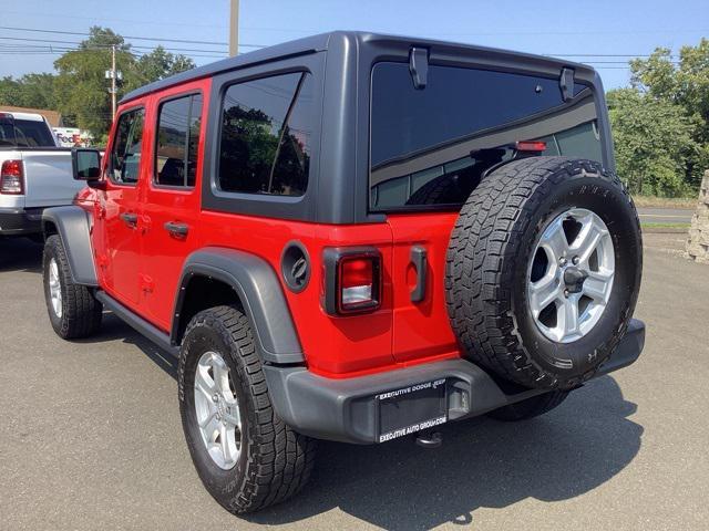 used 2021 Jeep Wrangler Unlimited car, priced at $30,910