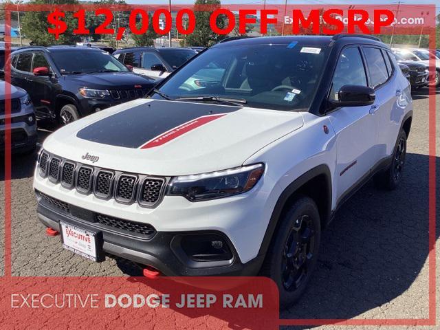 used 2023 Jeep Compass car, priced at $32,640