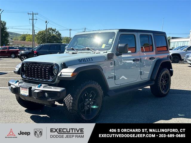 used 2024 Jeep Wrangler 4xe car, priced at $36,978