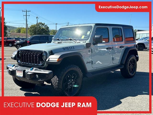 used 2024 Jeep Wrangler 4xe car, priced at $36,978