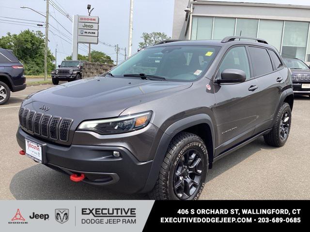 used 2021 Jeep Cherokee car, priced at $21,548