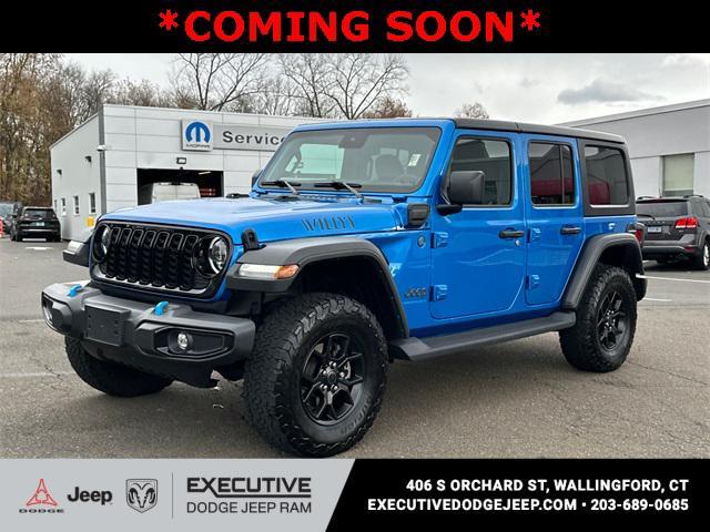 used 2024 Jeep Wrangler 4xe car, priced at $35,740