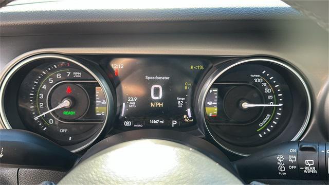 used 2023 Jeep Wrangler 4xe car, priced at $32,994