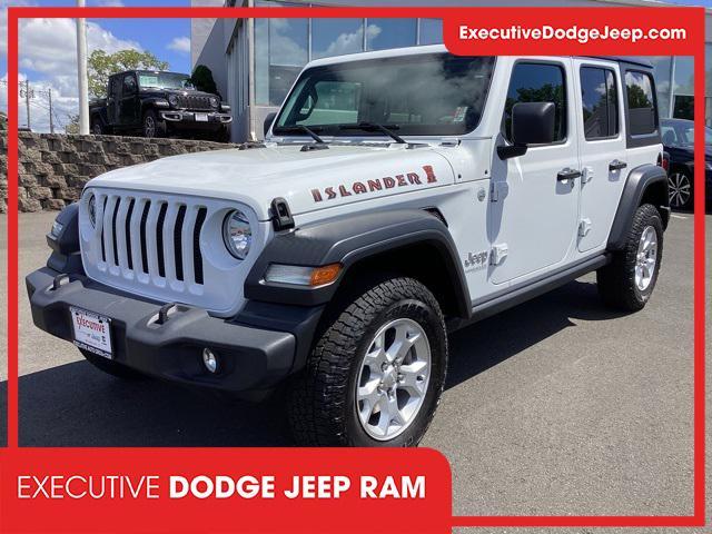 used 2021 Jeep Wrangler Unlimited car, priced at $34,538
