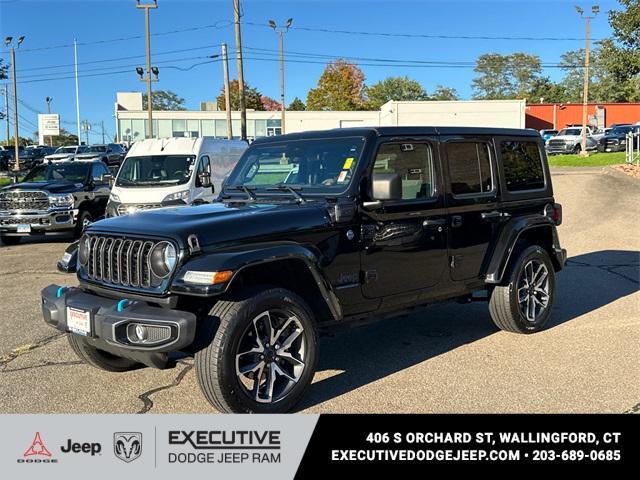 used 2024 Jeep Wrangler 4xe car, priced at $33,987