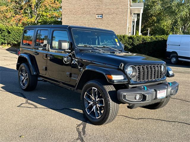 used 2024 Jeep Wrangler 4xe car, priced at $34,975