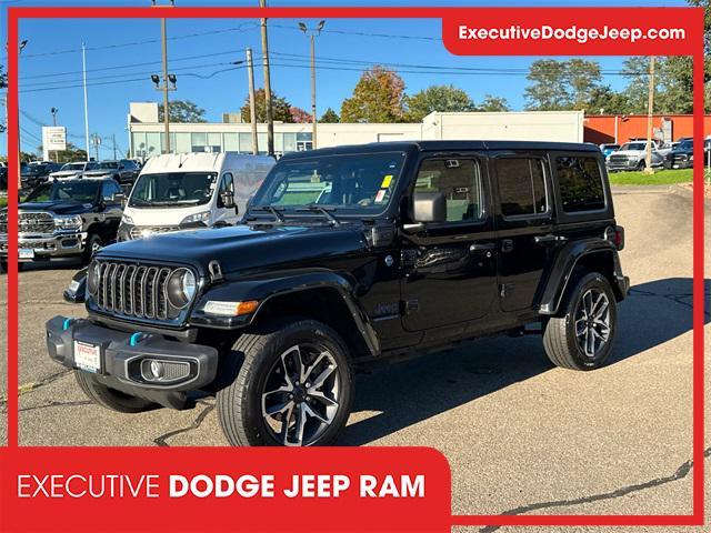 used 2024 Jeep Wrangler 4xe car, priced at $34,975