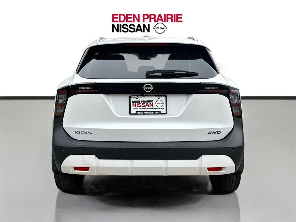 new 2025 Nissan Kicks car, priced at $28,646
