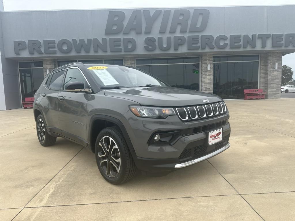 used 2022 Jeep Compass car, priced at $26,999