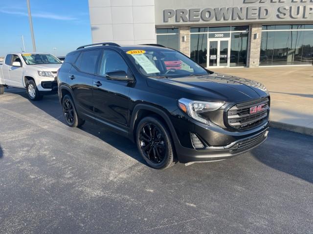 used 2021 GMC Terrain car, priced at $19,605