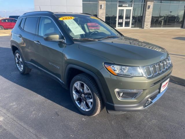 used 2021 Jeep Compass car, priced at $25,635