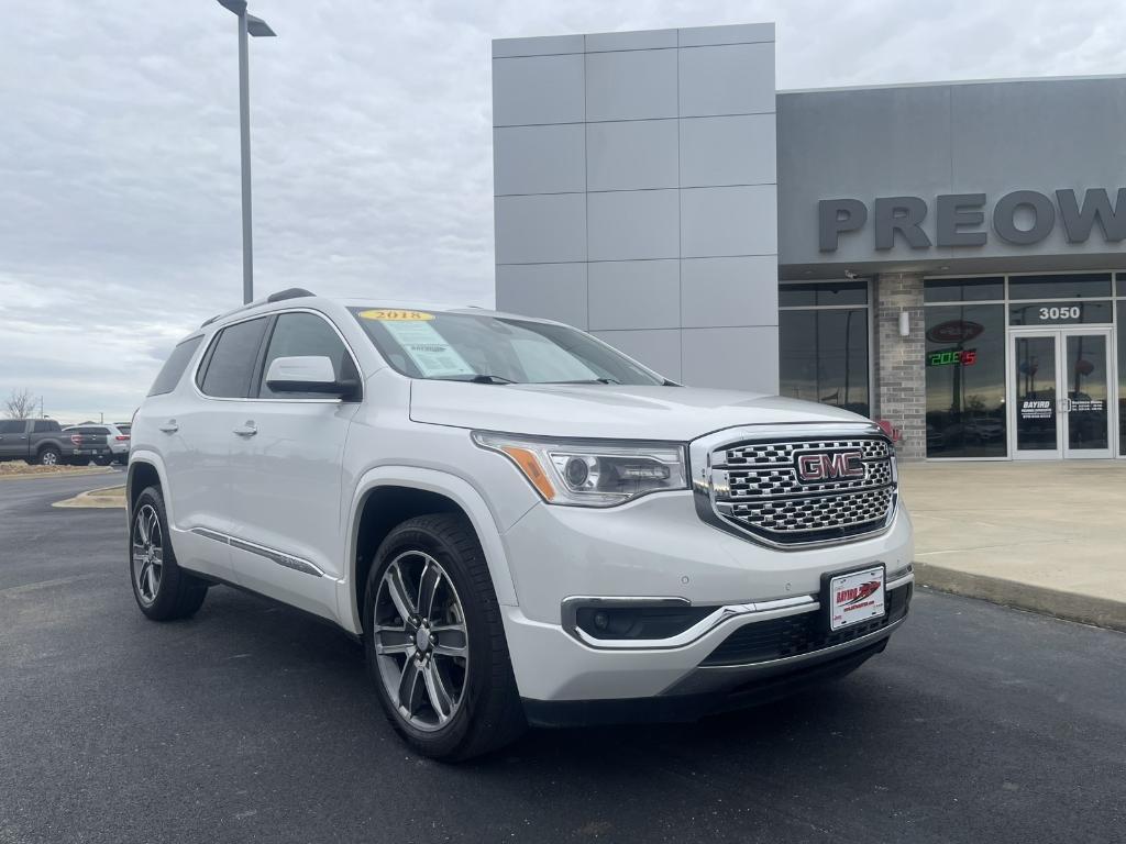 used 2018 GMC Acadia car, priced at $22,060