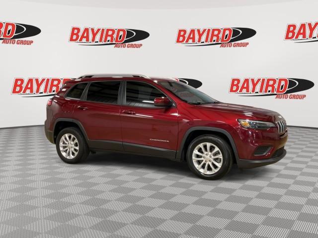 used 2021 Jeep Cherokee car, priced at $19,300