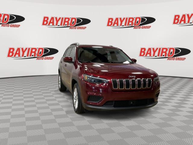 used 2021 Jeep Cherokee car, priced at $19,300