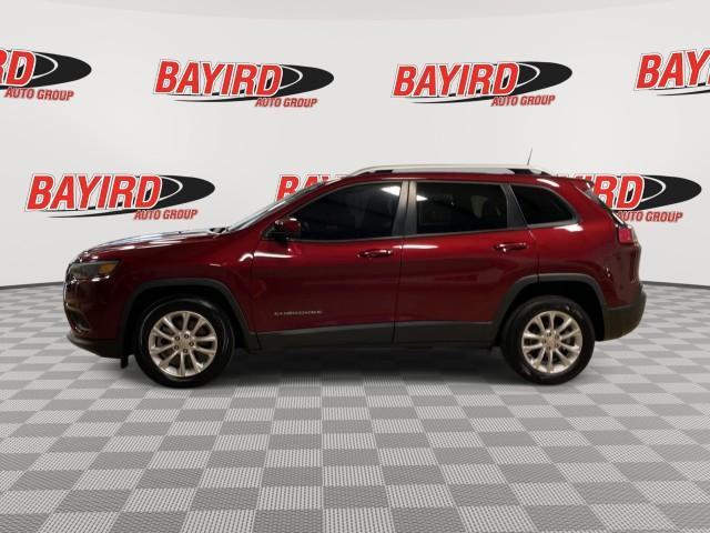 used 2021 Jeep Cherokee car, priced at $19,300