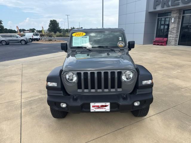 used 2021 Jeep Wrangler Unlimited car, priced at $32,442