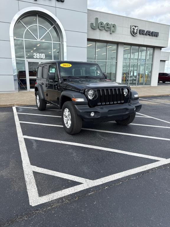 used 2023 Jeep Wrangler car, priced at $32,440