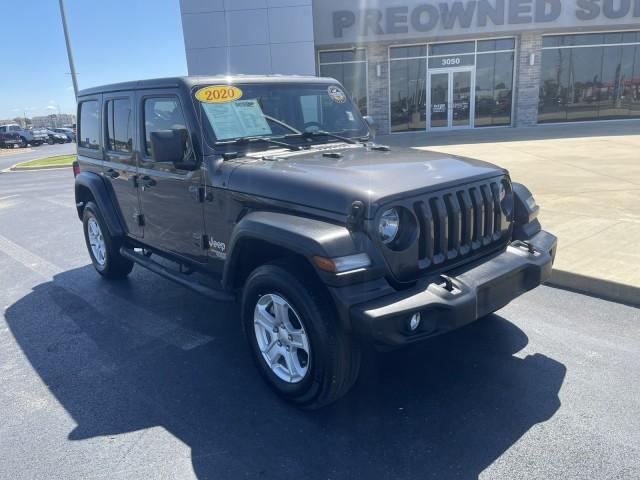 used 2020 Jeep Wrangler Unlimited car, priced at $33,125