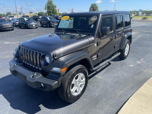 used 2020 Jeep Wrangler Unlimited car, priced at $33,125