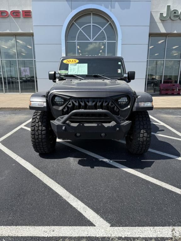 used 2018 Jeep Wrangler Unlimited car, priced at $31,999