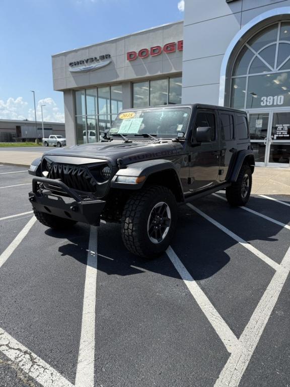 used 2018 Jeep Wrangler Unlimited car, priced at $31,999