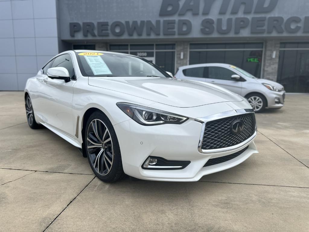 used 2021 INFINITI Q60 car, priced at $34,899