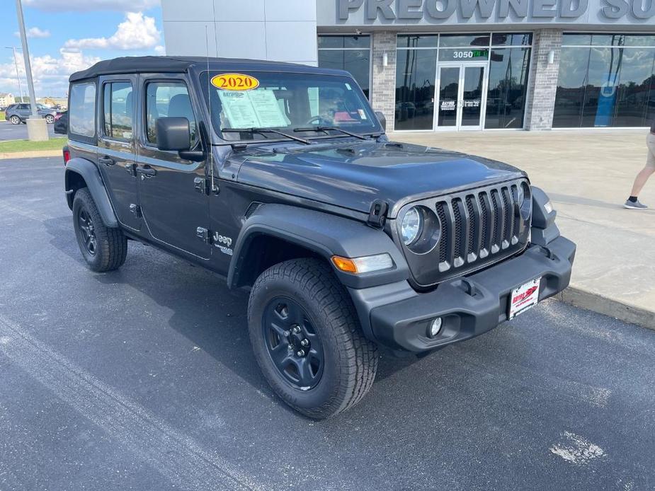 used 2020 Jeep Wrangler Unlimited car, priced at $31,980