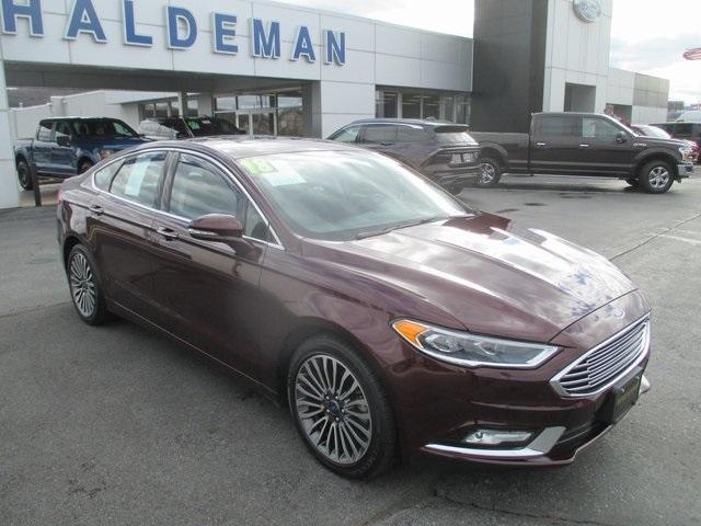 used 2018 Ford Fusion car, priced at $12,500