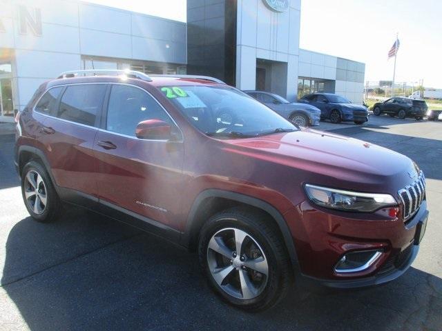 used 2020 Jeep Cherokee car, priced at $18,900