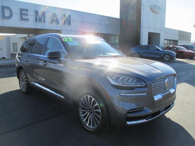 used 2022 Lincoln Aviator car, priced at $44,600