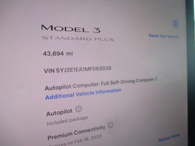 used 2021 Tesla Model 3 car, priced at $22,900