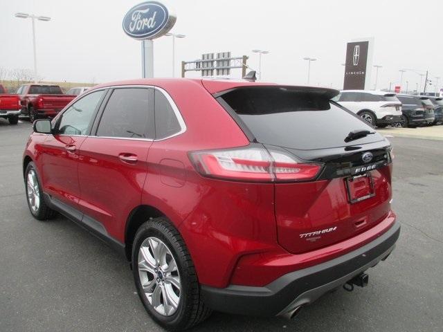 used 2021 Ford Edge car, priced at $28,900