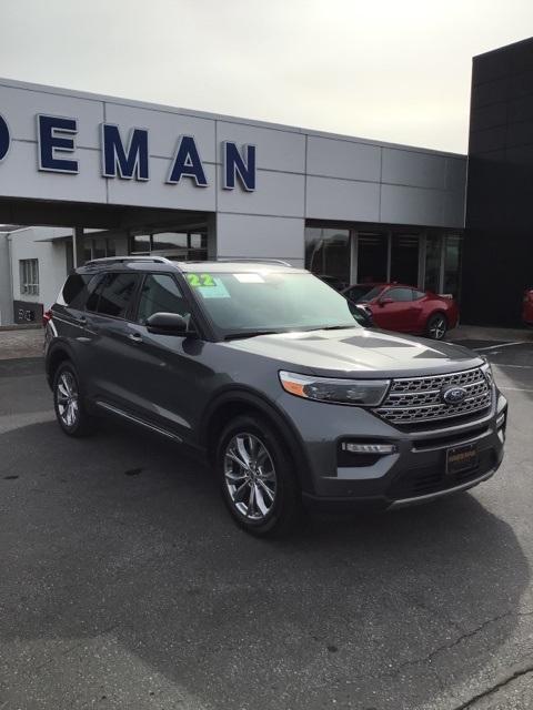 used 2022 Ford Explorer car, priced at $36,900