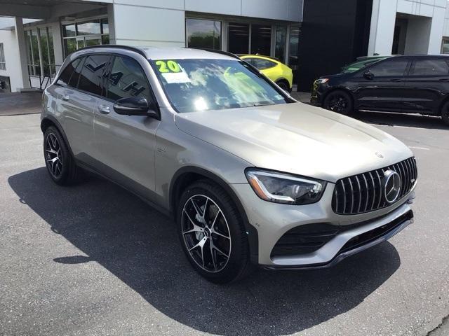 used 2020 Mercedes-Benz AMG GLC 43 car, priced at $38,800