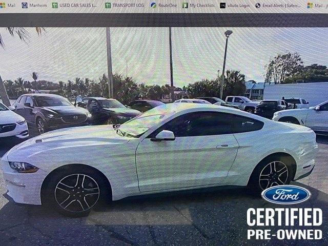 used 2020 Ford Mustang car, priced at $23,161