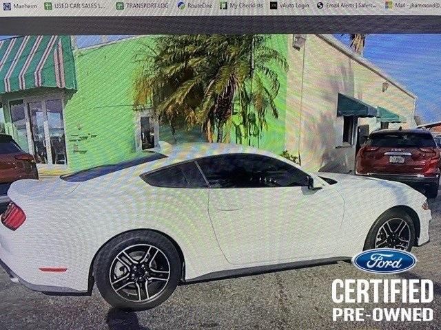 used 2020 Ford Mustang car, priced at $23,161