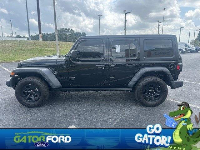 used 2024 Jeep Wrangler car, priced at $33,551